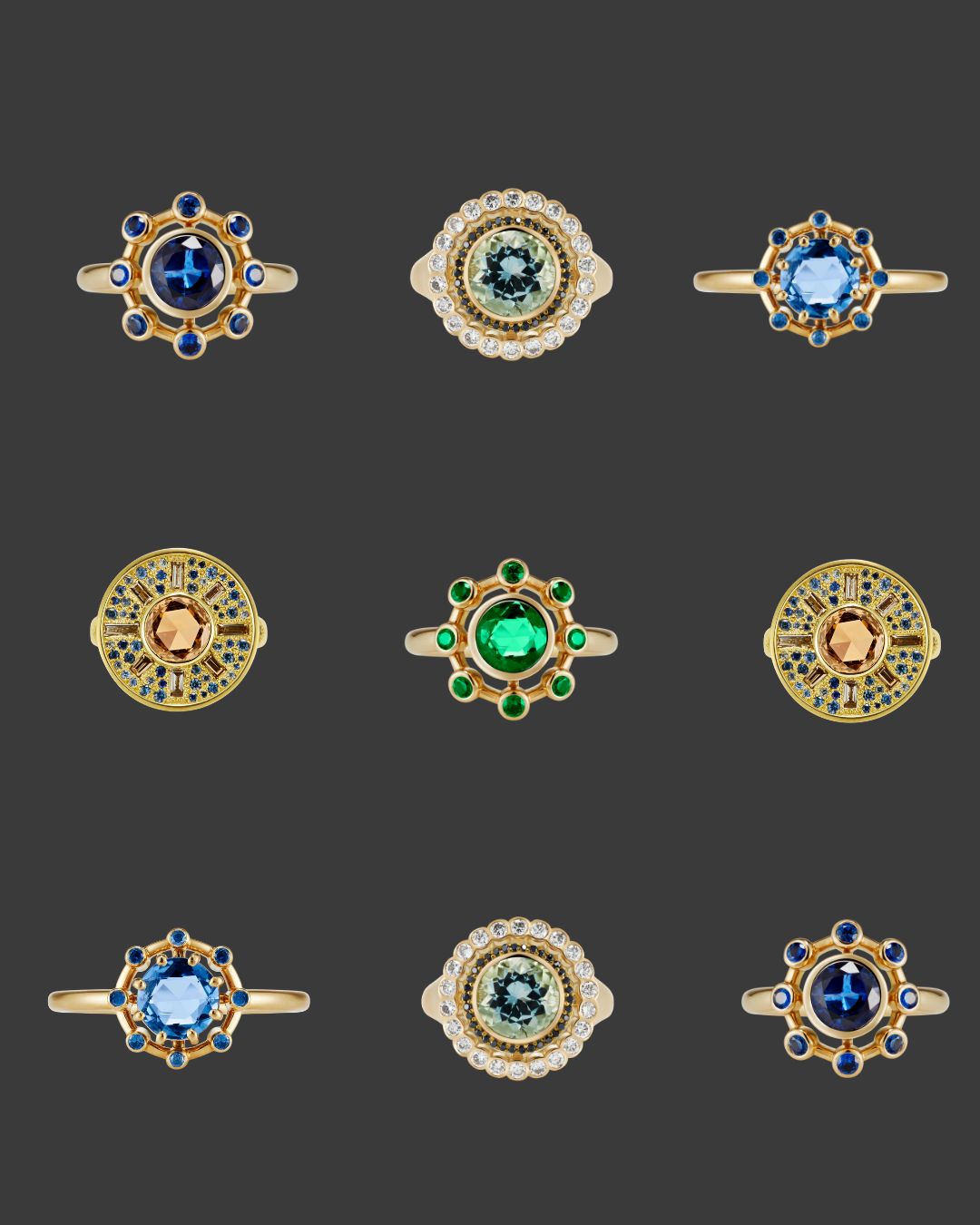 Choosing a coloured gemstone for your engagement ring