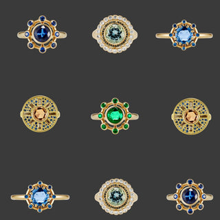 Choosing a coloured gemstone for your engagement ring