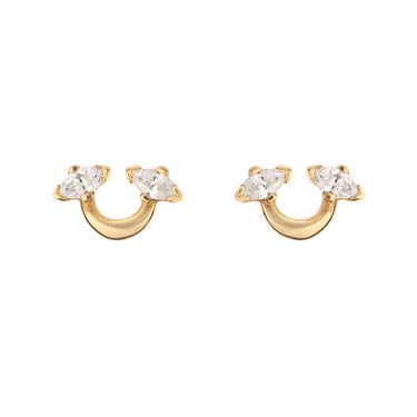 Diamond Smile Studs