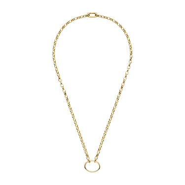 The Solid Gold Belcher Charm Chain