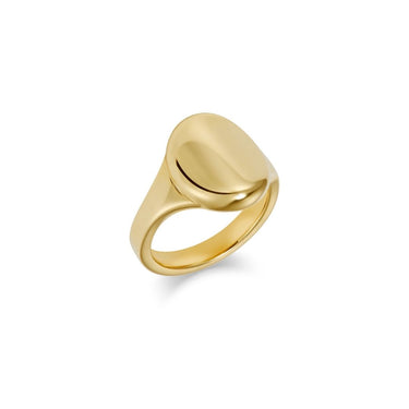 The Pinky Pebble Ring (For Engraving or Stone Setting)