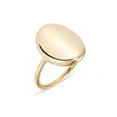 The Pebble Ring (For Engraving or Stone Setting).