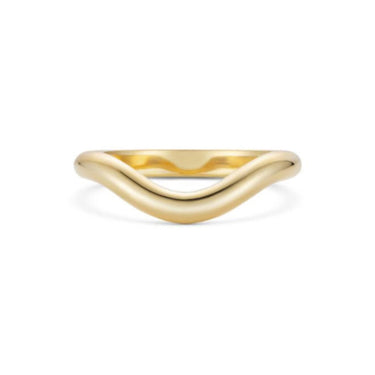 Curved 'One I Love' Wedding Band