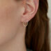 The Solid Gold Hoop Earring