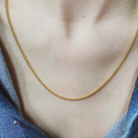The Solid Gold Wheat Chain